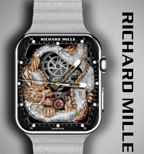 cadran richard mille apple watch|richard mille watch band review.